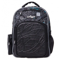 Smiggle Ultra Explorer Comfort Backpack Black